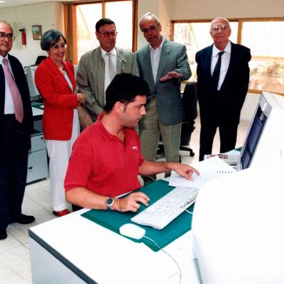 Visita Diario Cordoba. Año 2000